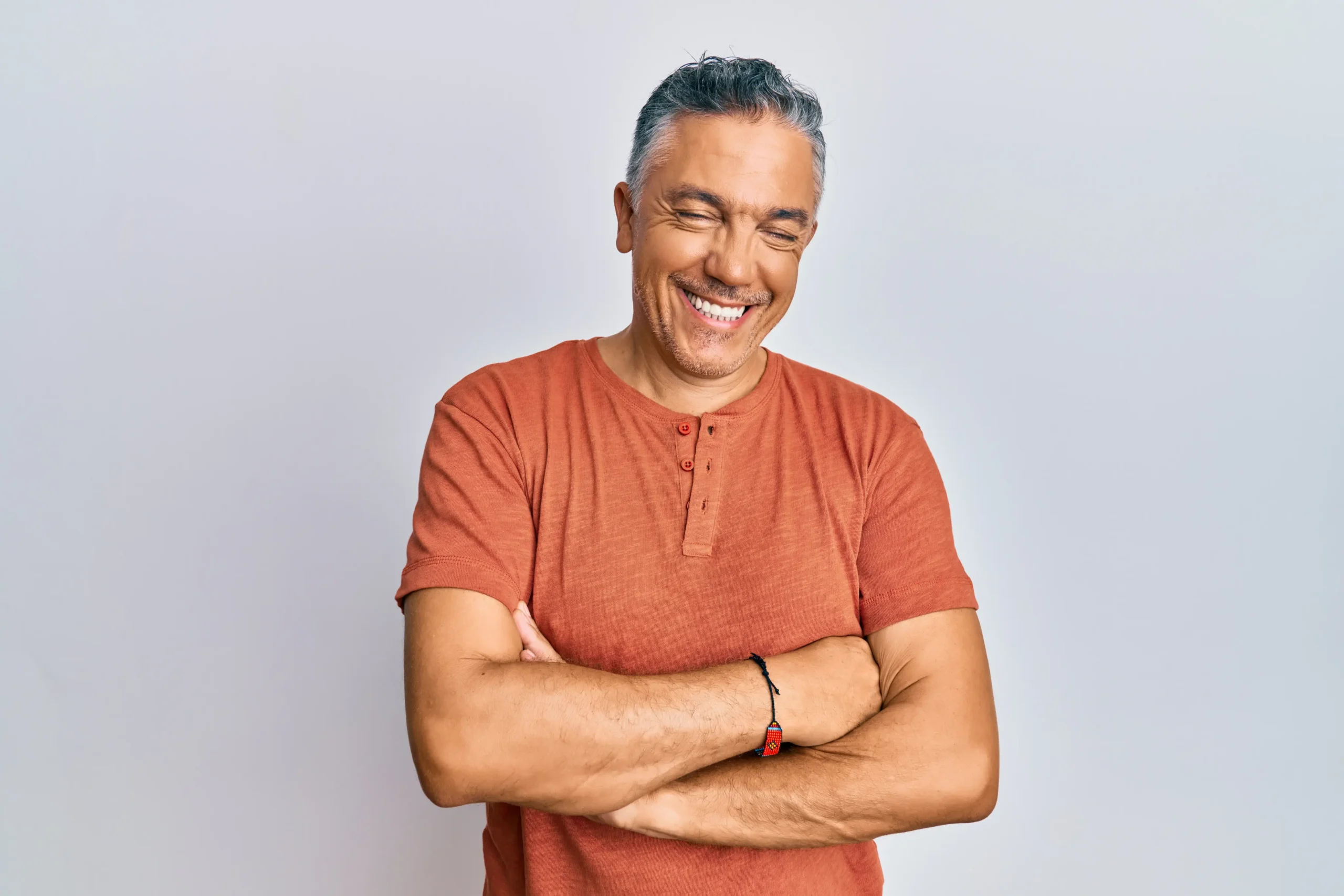 Man smiling after Prostate Artery Embolization surgery