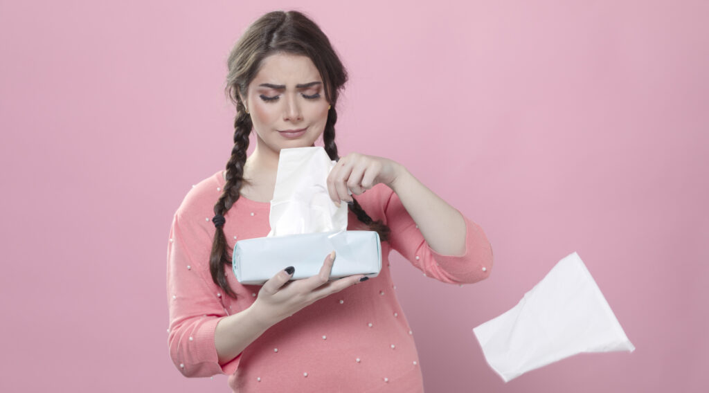 The current image has no alternative text. The file name is: sad-woman-pulling-out-napkins-from-box-with-copy-space-scaled.jpg